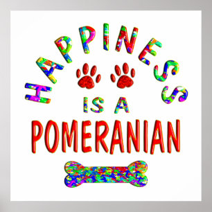 Affiche Bonheur de Poméranie
