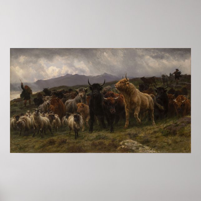 Affiche Bonheur - Highland Raid 1860 (Devant)