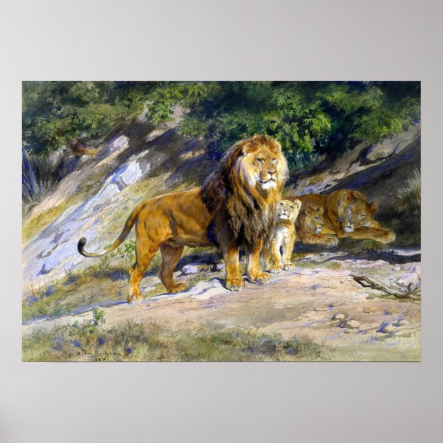 Affiche Bonheur - The King Watches (Devant)