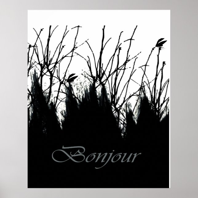 Affiche Bonjour (Devant)