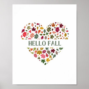 Affiche Bonjour automne