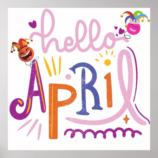 Affiche Bonjour Avril (Devant)