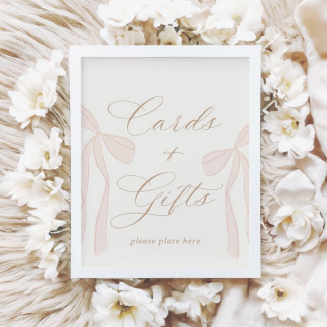 Affiche Bonjour Bébé Pink Paris Tour Eiffel Cartes et cade (Créateur téléchargé)