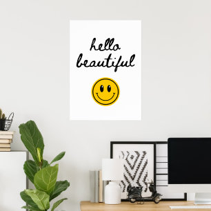 Affiche Bonjour belle