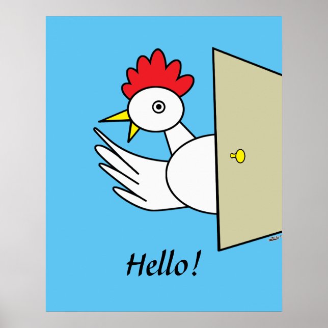 Affiche Bonjour ! Bonjour ! (Devant)
