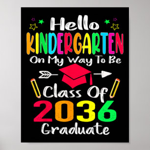 Affiche Bonjour Maternelle Retour À La Classe Scolaire De 