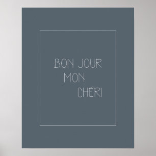 Affiche Bonjour Mon Chéri II