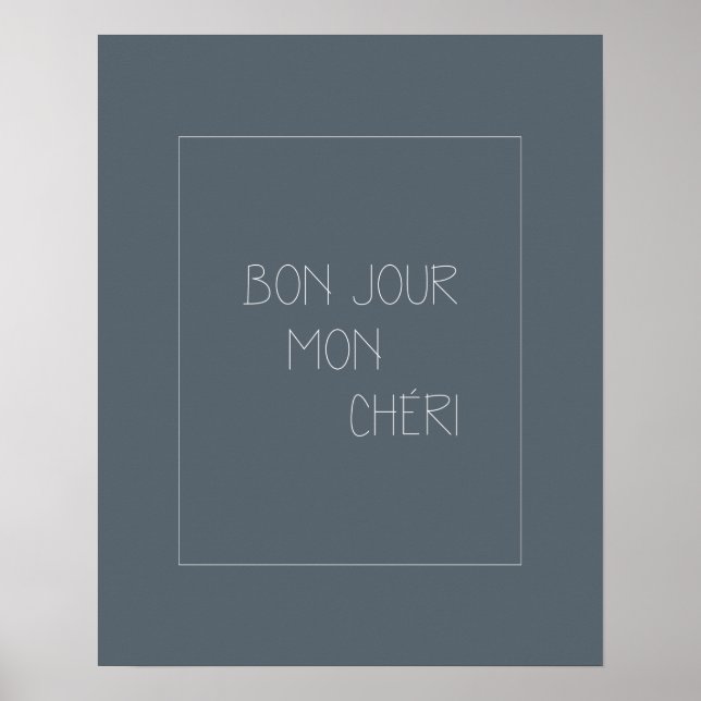 Affiche Bonjour Mon Chéri II (Devant)