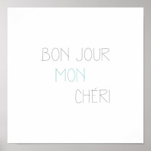 Affiche Bonjour Mon Chéri II