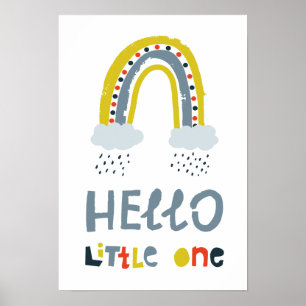 Affiche Bonjour Mon Petit Un Arc En Arc En Arc