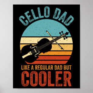 Affiche Bonjour Papa Comme Un Papa Régulier Drôle Cello Lo