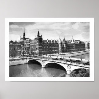 Affiche Bonjour Paris