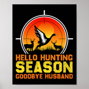 Affiche Bonjour saison de chasse Goodbye Husbynd 2