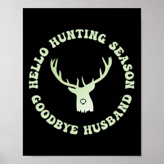 Affiche Bonjour saison de chasse Goodbye Husbynd 7 (Devant)