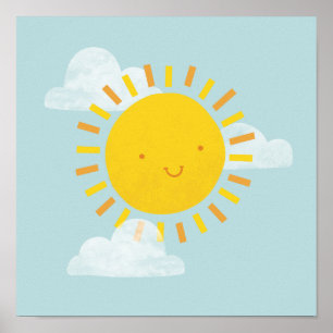 Affiche Bonjour Soleil