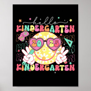 Affiche Bonjour Sourire de maternelle Retour à l'école 202