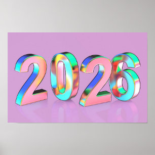 Affiche Bonne année 2026