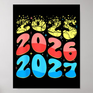 Affiche Bonne année 2026 à venir bientôt 2027 Drôle 67 Mem