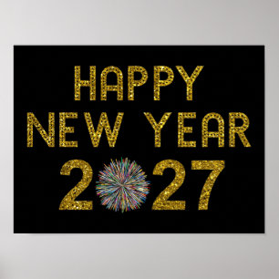 Affiche Bonne année 2027