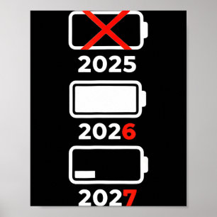 Affiche Bonne année drôle 2026 2027 67 Mème Six Sept 