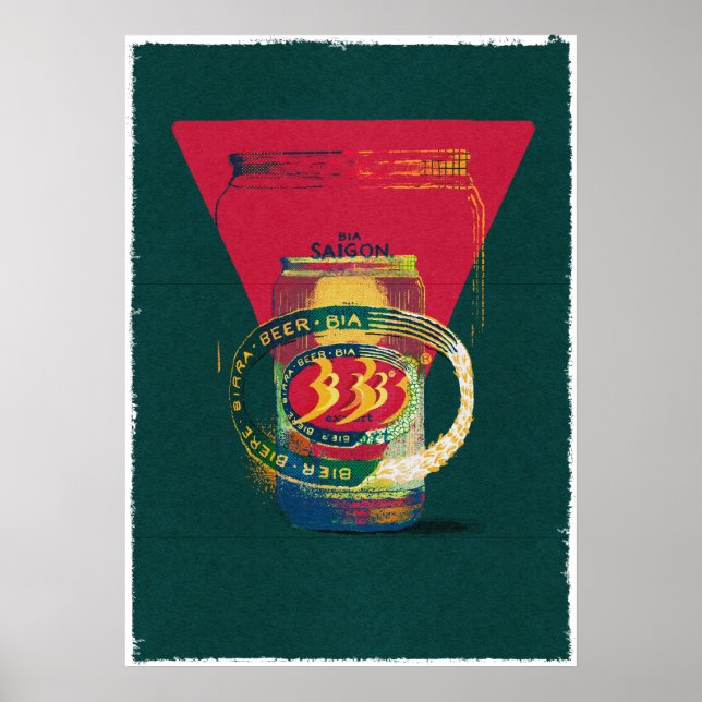 Affiche Bonne bière locale 333 (Devant)