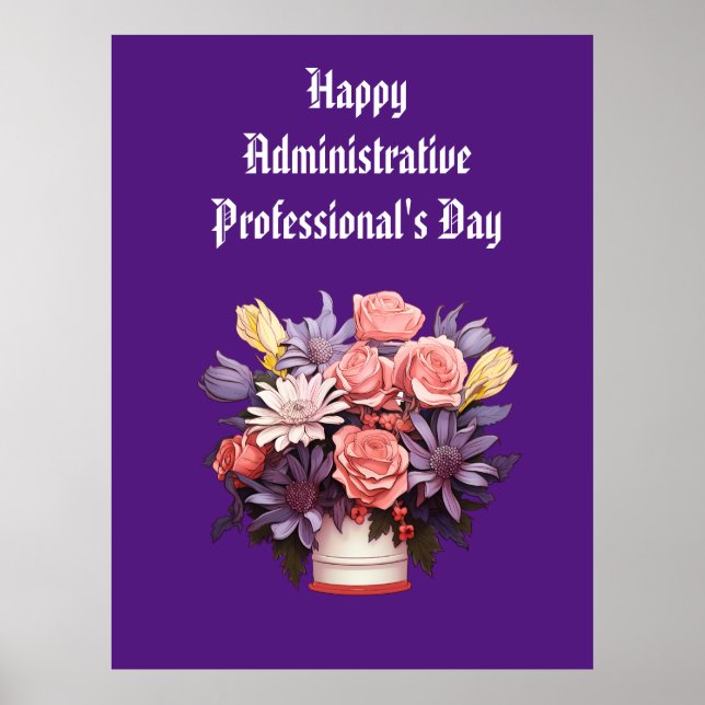 Affiche Bonne Carte de remerciements des professionnels de (Devant)
