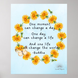 Affiche Bonne citation de Bouddha