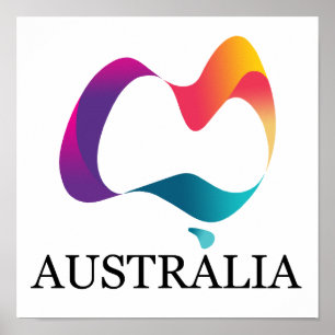 Affiche Bonne fête australienne