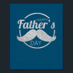 Affiche Bonne Fête des pères Papa Vintage Retro Anniversai<br><div class="desc">Bonne Fête des pères Papa Vintage Retro Cadeau Cadeau Anniversaire Cadeau Cadeau. Un cadeau parfait pour votre père, maman, papa, hommes, femmes, amis et membres de la famille le jour de Thanksgiving, Noël, Fête des mères, Fête des pères, 4 juillet, 1776 Jour indépendant, Fête des anciens combattants, Fête de l'Halloween,...</div>