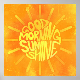 Affiche Bonne nuit, Sunshine !