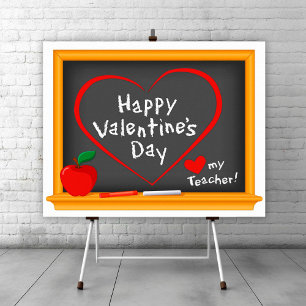 Affiche Bonne Saint Valentin !