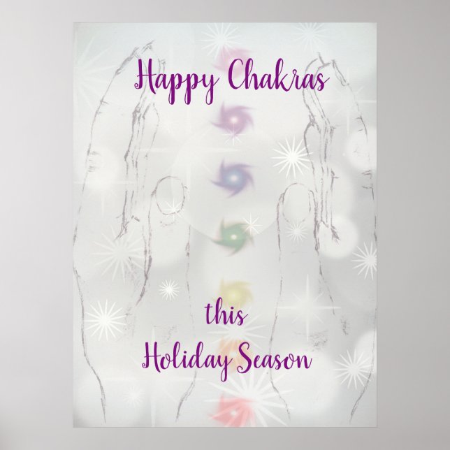 Affiche Bonne saison de vacances à Chakras (Devant)