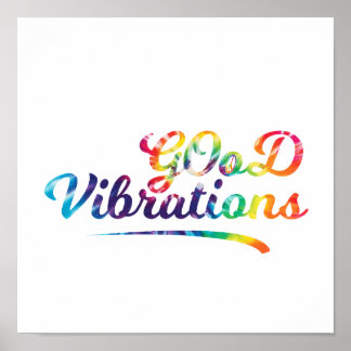 Affiche Bonnes vibrations