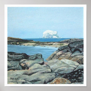 Affiche Bonnie Scotland Bass Rock North Berwick fine art