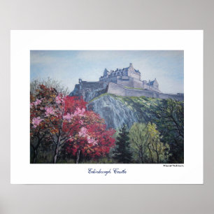 Affiche Bonnie Scotland Edimbourg Castle Scotland fine art