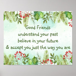 Affiche Bons amis Comprendre Noël inspirant