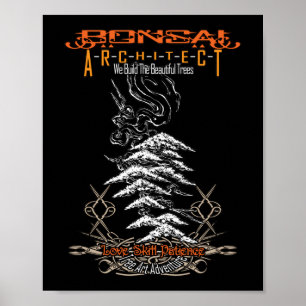 Affiche Bonsai Arbre Art de Tedy Boy Bonsai Indonésie