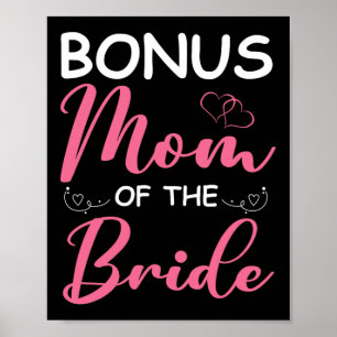 Affiche Bonus Maman De La Femme De Mariée Stepmere De La M
