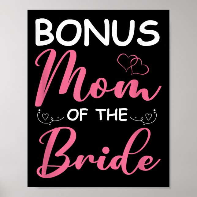 Affiche Bonus Maman De La Femme De Mariée Stepmere De La M (Devant)