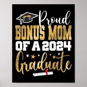 Affiche Bonus Maman D'Un Diplômé 2024 Cl Graduation Senior