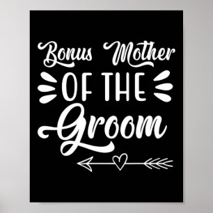 Affiche Bonus Mère De La Groom Mariage Fête Famille Bri