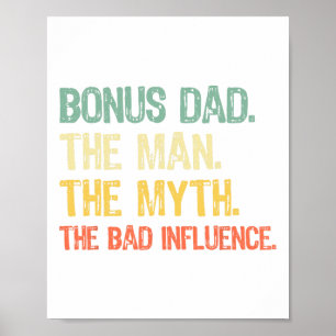 Affiche Bonus Papa L'Homme Le Mythe La Mauvaise Influence 