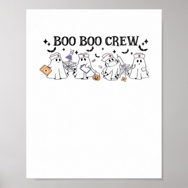Affiche Boo Boo Crew Halloween Classic T-Shirt (Devant)