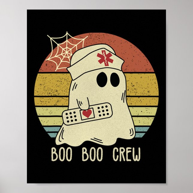 Affiche Boo Boo Infirmière D'Équipage Infirmière D'Hallowe (Devant)