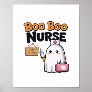 Affiche Boo Boo Infirmière En Service Classique T-Shirt
