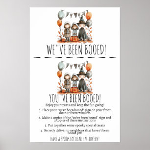Affiche Boo Crew Surprise – Un jeu d'Halloween