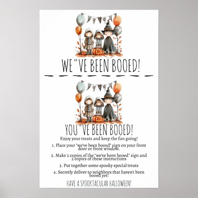 Affiche Boo Crew Surprise – Un jeu d'Halloween (Devant)