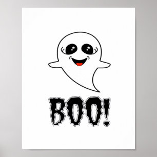 Affiche Boo ! Cute Little Halloween Par Lucas Retro Classi