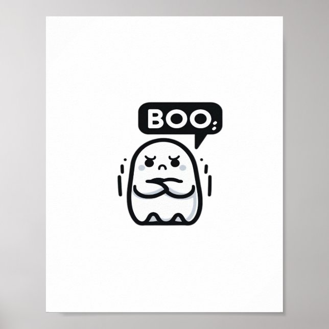 Affiche Boo Of Disapproval Funny Quote (Devant)