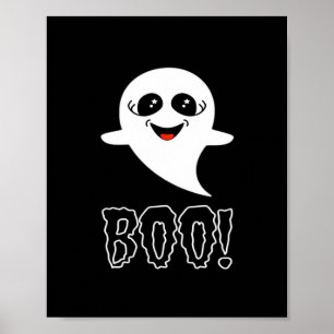 Affiche Boo ! Petite Halloween Par Lucas
